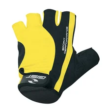 GANTS VELO COURT GIST PRO ETE JAUNE FLUO XXL (PAIRE SUR CARTE) AVEC VELCRO -5515