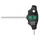 CLE ALLEN/6 PANS MANCHE EN T WERA 454 HEX PLUS  5x100mm NOIR/VERT (VENDU A L'UNITE)  -MARQUE ALLEMANDE POUR LES ATELIERS-