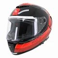 CASQUE INTEGRAL MT THUNDER 4 SV R25 B35 NOIR/ROUGE BRILLANT  M  (DOUBLE ECRANS / PINLOCK READY / FOGOFF READY) (ECE 22.06)