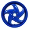 ROUE ARRIERE ORIGINE PIAGGIO GILERA 125 RUNNER 1998>2005 BLEUE  -56412500A3-