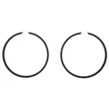 PISTON RING FOR MOPED AIRSAL FOR  MBK 40, 41 (SOLD PER PAIR)