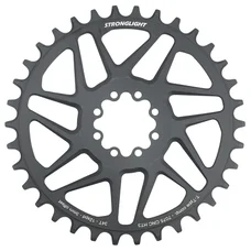 PLATEAU VTT DIRECT MOUNT 8 TROUS POUR SRAM X01/XX1 STRONGLIGHT MONO ALU HT3 NOIR 34DTS - 12V. NARROW WIDE (DEPORT 3mm)