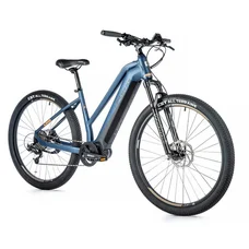 VELO ELECTRIQUE/VAE VTT 29 LEADER FOX SWAN FEMME BLEU MAT 9V MOTEUR CENTRAL BAFANG M300 36V 80Nm BATTERIE 15Ah (16,5'' - H43cm - TAILLE S - POUR ADULTE DE 158cm à 168cm)