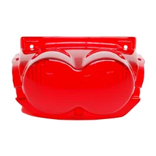 CABOCHON FEU ARRIERE SCOOT ADAPTABLE MBK 50 OVETTO 1997>2007/YAMAHA 50 NEOS 1997>2007 ROUGE -REPLAY