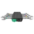 WERA  6005 JOKER -SET OF 4 DOUBLE OPEN ENDED WRENCH Ø  6 > 13 mm CHROME MOLY  German tools for workshop