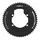 CHAINRING FOR ROAD BIKE - Ø 110 - 4 ARMS - For SHIMANO ULTEGRA R8000 / 6800 TA SPEED 2-X110 (AERO) 54 Teeth- COMPATIBLE 105 5800+R7000/DURA ACE 9000+9100 Black Ø.FOR SHIMANO ULTEGRA R8000 / 6800 11 Speed (ASK FOR BOLT KIT NON-INCLUDED)