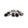 PATCHES FOR INNER TUBE - TIP TOP F1 - RED - ROUND Ø 33MM (30 PIECES IN BOX) (500 0043)