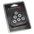 GALET/ROULEAU MAXISCOOTER ARTEK K1  20x17  10,0g (x6)  POUR PEUGEOT 125 SATELIS/ SUZUKI 125 BURGMAN/ APRILIA 125 LEONARDO/ KYMCO 125 PEOPLE
