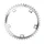 CHAINRING FOR TRACK BIKE- 5 Arms- 47T.Ø 144 ALUMINIUM SILVER 7075 FOR CHAIN 3.17mm (1"1/8) TA