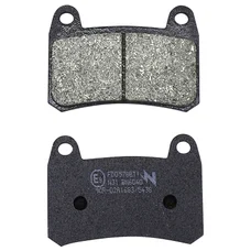 BRAKE PADS SET (2 pads) -  NEWFREN FOR BENELLI 250 BN 2015>2019, 250 LEOCINO 2018>2021, 250 TRK 2019>2021, 302 BN 2015>  Front   (FD0578BT)  (TOURING ORGANIC)
