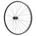 ROUE VTT PATIN BLOCAGE 26" M670 COMBO PLUS ARRIERE CENTER LOCK NOIR MOYEU SHIMANO QC300 10/9/8V COMPATIBLE 11/10/9V 32 RAYONS JANTE 21C -MAX LOAD 150kgs