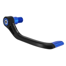 PROTECTION LEVIER DE FREIN MAXISCOOTER RECKLESS ALU POUR YAMAHA 530 TMAX 2017>2019 NOIR/BLEU DROIT (VENDU A L'UNITE)