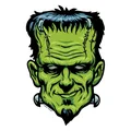 AUTOCOLLANT/STICKER LETHAL THREAT FRANKY (60x80mm)