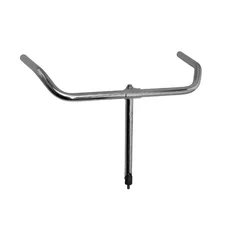 HANDLEBAR- FOR URBAN BIKE- ERGOTEC  HOLLAND WITH QUILL STEM  Ø22 STEEL CHROME W525mm