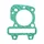 CYLINDER BASE GASKET 0,6 MM "PIAGGIO GENUINE PART" 50 ZIP 4 stroke 2018>, LIBERTY 4 stroke 2018>, PRIMAVERA 4 stroke 2018>, SPRINT 4 stroke 2018>  -1A010572-