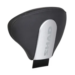 DOSSERET DE SELLE SHAD ARGENT AVEC LOGO (VENDU SANS FIXATION)  (D0RP05)