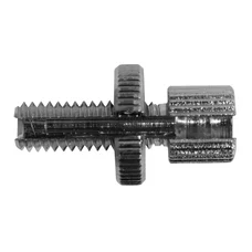 CABLE ADJUSTMENT SCREW FOR CYCLO M6  L18mm - HEAD 7x9 (WITH ALUMINIUM SETTING WHEEL)  -DOMINO-