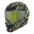 CASQUE INTEGRAL MPH BLADE COBRA DOUBLE ECRANS NOIR MAT/OR L (ECE 22.06)