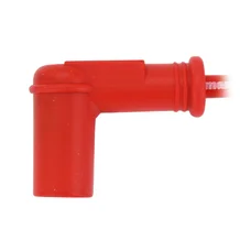SPARK PLUG CAP - MALOSSI WITH WIREØ 7 mm Red (long 50 cm) (sold per unit)