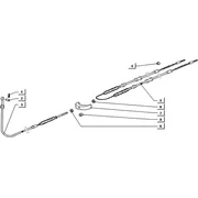 Transmission frein a main