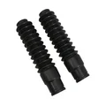 SOUFFLET DE FOURCHE CYCLO  DIAM INT 26 ET 32mm - LONGUEUR 220mm  ADAPTABLE MBK 50 EV  (PAIRE)  -SELECTION P2R-