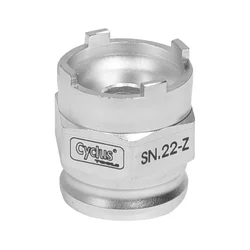 CYCLUS PRO CASSETTE REMOVER FOR ROHLOFF 4 NOTCHES - COMPATIBLE WITH TOOL SNAP.IN 179967 OR WRENCH Ø32mm