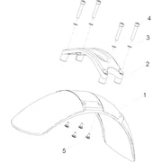 Garde-boue Av.-Embasement