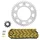 CHAIN AND SPROCKET KIT FOR RIEJU 50 RS SPORT 2012>2017, RS3 2011>2020, RS3 PRO 2011>2017  420  11x47 (BORE Ø 105mm) (OEM SPECIFICATION)  -AFAM-