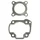 GASKET SET FOR CYLINDER KIT FOR SCOOT TOP PERF CAST IRON FOR MBK 50 OVETTO 2STROKE, MACH G/YAMAHA 50 NEOS 2STROKE, JOG/APRILIA 50 SR/MALAGUTI 50 F10 (ORIGINAL HEAD MOUNTING) -