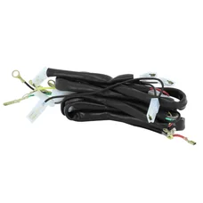 FAISCEAU ELECTRIQUE CYCLO ADAPTABLE PEUGEOT 103 SP/MVL 6V/12V AVEC CONTACTEUR A CLES SANS CLIGNOTANTS (COMPLET) -SELECTION P2R-