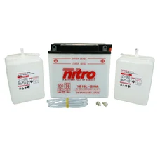BATTERY 12V 19Ah NB16L-B WA NITRO - WITH MAINTENANCE SUPPLIED WITH ACID PACK (Lg175xWd100xH155) (EQUALS YB16L-B)