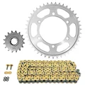 KIT CHAINE ADAPTABLE YAMAHA 700 MT-07 ABS 2014>  525  16x43  (DIAM COURONNE 110/130/10.5)  (DEMULTIPLICATION ORIGINE)  -AFAM-