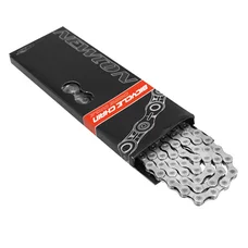 CHAIN FOR E-BIKE 11 SPEED -. NEWTON KMC X11e SILVER REINFORCED 116 LINKS (COMPATIBLE SHIMANO/SRAM)