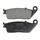 BRAKE PADS -POLINI FOR KYMCO 250 PEOPLE, 250 X-CITING / PEUGEOT 125 SATELIS, 400 GEOPOLIS, 125 DJANGO / BMW 600 C SPORT, 650 C GT  (L 102mm - H 39mm - thk8.3mm)  (174.0059)  (ORIGINAL)