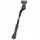 BEQUILLE VELO LATERALE ARRIERE NEWTON 26-29'' POUR E-BIKE NOIR REGLABLE FIXATION 2 VIS SUR BASE ENTRAXE 18/40mm - CONCUE POUR VELO LOURD ET E-BIKE