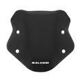PARE-BRISE/SAUTE VENT MAXISCOOTER POUR KYMCO 360 DTX 2021> FUME FONCE (H 290 mm - L 330 mm)  -MALOSSI-