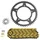 KIT CHAINE ADAPTABLE MBK 50 X-LIMIT SUPERMOTO 2002 / YAMAHA 50 DT R 2002  420  12x50  (DIAM COURONNE 105/120/8.5)  (DEMULTIPLICATION ORIGINE)  -AFAM-