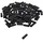 HOUSING END CAP Ø 4,0mm PLASTIC (100 UNITS IN A BOX)