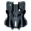 INNER FAIRING (LEGSHIELD) FOR SCOOT MBK 50 NITRO 1997>2012/YAMAHA 50 AEROX 1997>2012 GLOSS BLACK