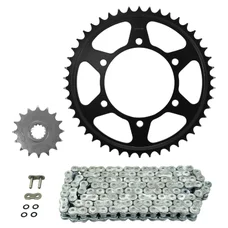 KIT CHAINE ADAPTABLE YAMAHA 600 FZ6 S2 2007>2010  530  16x46  (DIAM COURONNE 110/130/10.25)  (DEMULTIPLICATION ORIGINE)  -AFAM-