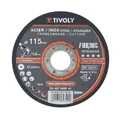 CUTTING DISC - FOR STEEL/STAINLESS - TIVOLY FURIUS Ø 115 mm (SOLD PER UNIT)
