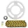 CHAIN AND SPROCKET KIT FOR BETA 50 RR MOTARD 2012>2017, RR MOTARD STANDARD 2012>2014, RR MOTARD SPORT 2014>2017, RR SM 2012>2017(4 DRILL HOLES)  420  11x50 (BORE Ø 100mm)  (OEM SPECIFICATION)  -AFAM-