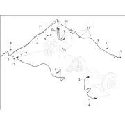 02_Tuyaux de frein arrière