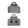 PLAQUETTE DE FREIN ARRIERE ORIGINE PIAGGIO 125-300 VESPA GTS 2022> -1C006573
-