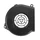 VOLUTE/CACHE TURBINE SCOOT ADAPTABLE PEUGEOT 50 LUDIX ONE, TREND, SNAKE, CLASSIC NOIR  -P2R-