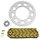 CHAIN AND SPROCKET KIT FOR MBK 50 X-LIMIT ENDURO 2003>2006 /  YAMAHA 50 DT R 2003>2006  420  11x50 (BORE Ø 105mm) (OEM SPECIFICATION)  -AFAM-
