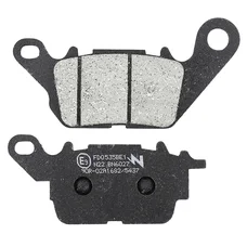 PLAQUETTE DE FREIN NEWFREN POUR YAMAHA 125 N-MAX 2015>2022 AV (FD0535BE)  (ELITE ORGANIQUE)