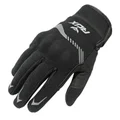 GLOVES ADX SPRING/SUMMER VISTA WITH KNUCLE ARMORBLACK/SILVER  EURO 10 (L)  (APPROVED EN 13594:2015)