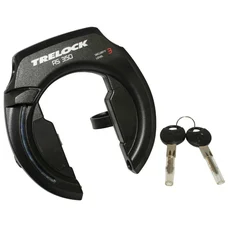 ANTITHEFT FOR BICYCLE - "HORSE SHOE" TRELOCK RS351 BLACK-WITH BRACKET (FOR BALLOON TYRE SIZE) GAP WITH TYRE 60mm)