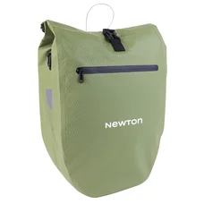 SACOCHE ARRIERE VELO LATERALE SAC BANDOULIERE NEWTON VERT D'EAU DROIT/GAUCHE 21L FIXATION QUICK LOCK POUR PORTE BAGAGE AVEC SYSTEME ANTIVOL (53 x 29,5 x 13,5 cm)